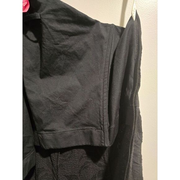 Lilly Pulitzer Brialyn One-Shoulder Jumpsuit 14 Onyx Black Jacquard $248 EUC‎ - Picture 16 of 16